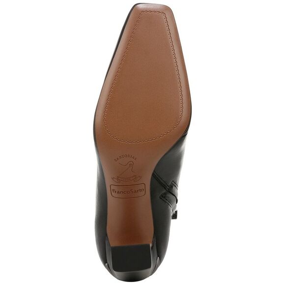Franco Sarto Briar Leather Bootie, Black - Picture 4 of 5